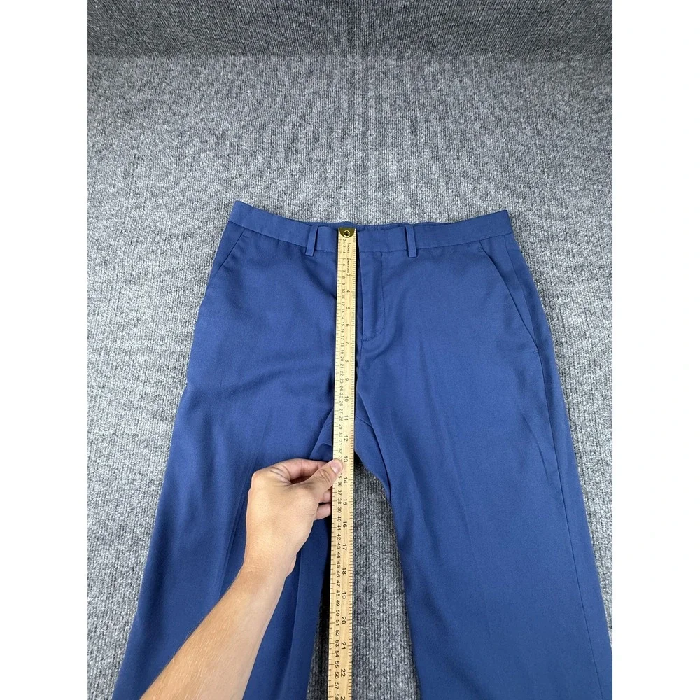 Perry Ellis Pants Mens 34x32 Stretch Dress Slacks Flat Front Business Office Wor